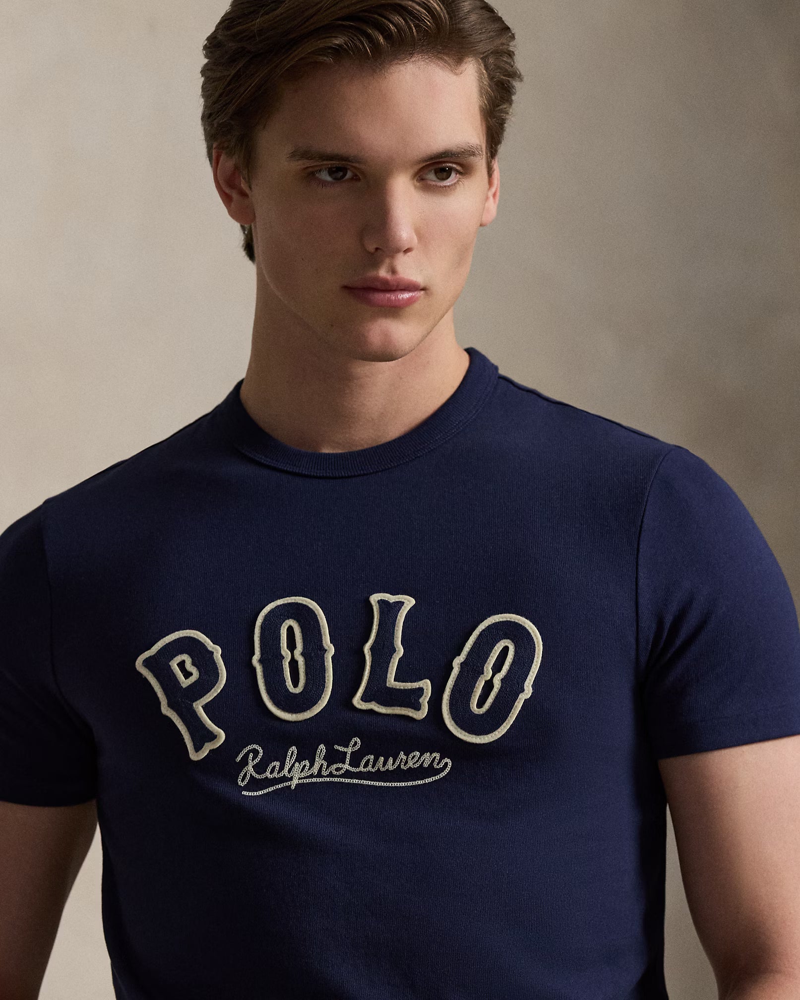 T-shirt à logo western Custom Slim Fit