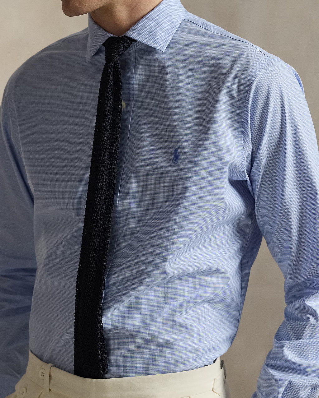 Chemise en popeline Custom Fit