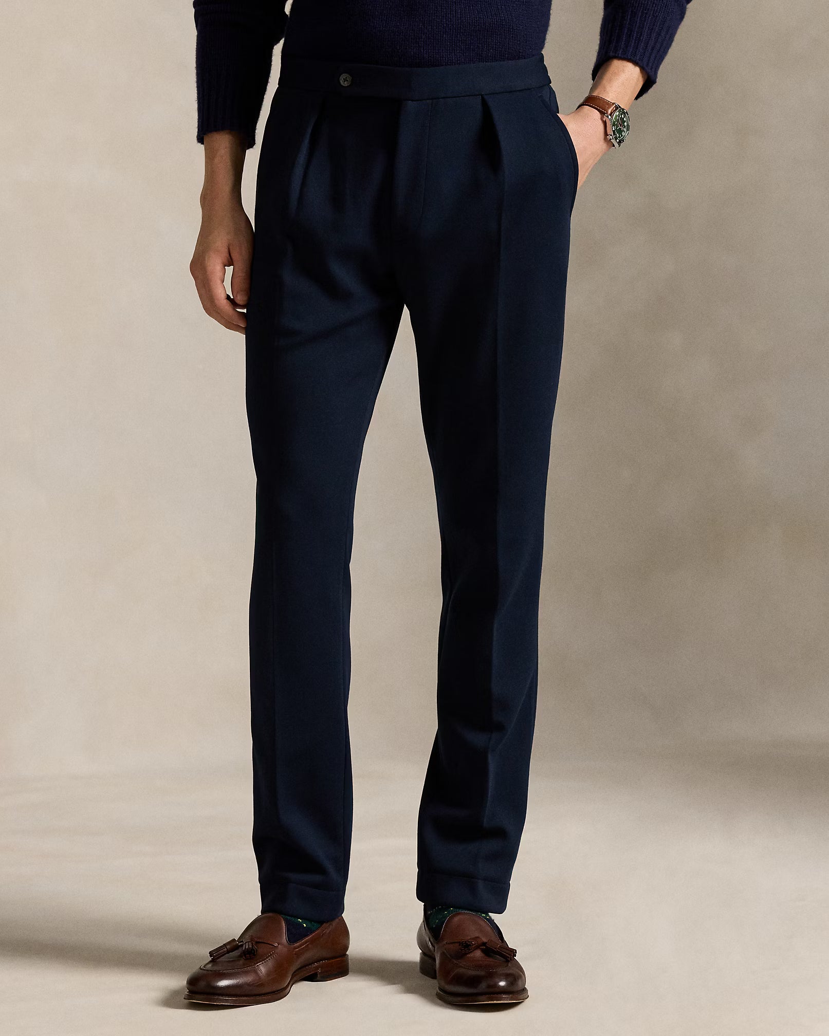 Pantalon en maille double