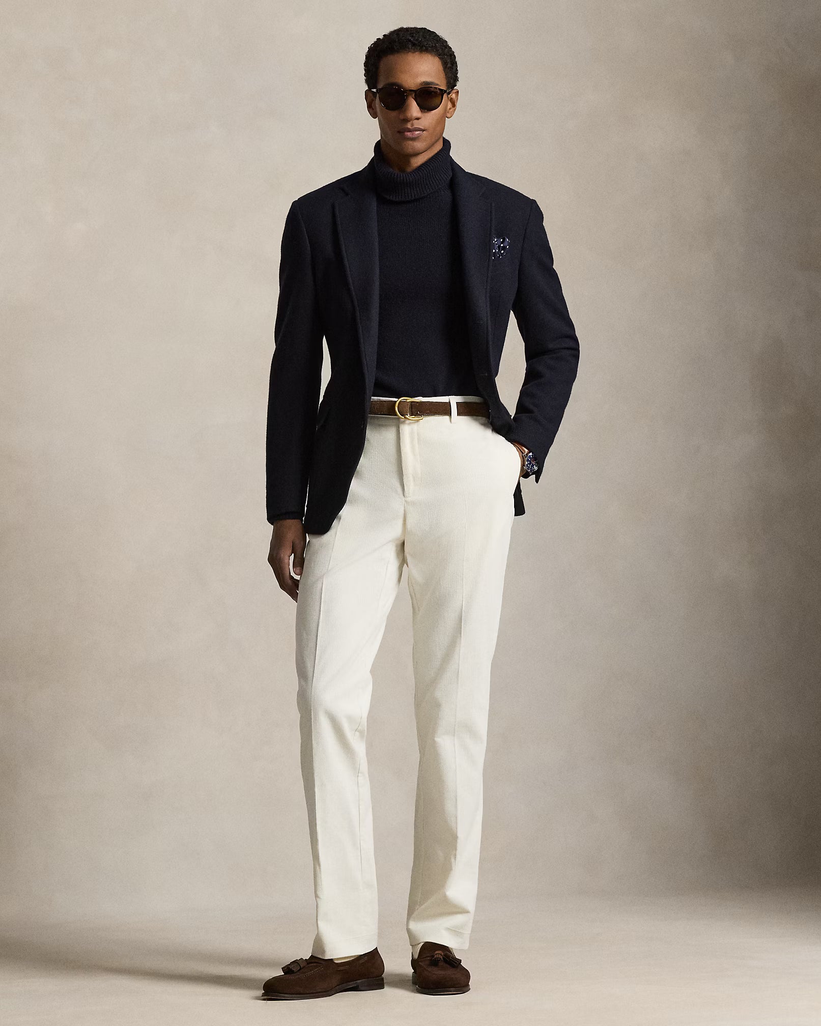 Pantalon en velours côtelé