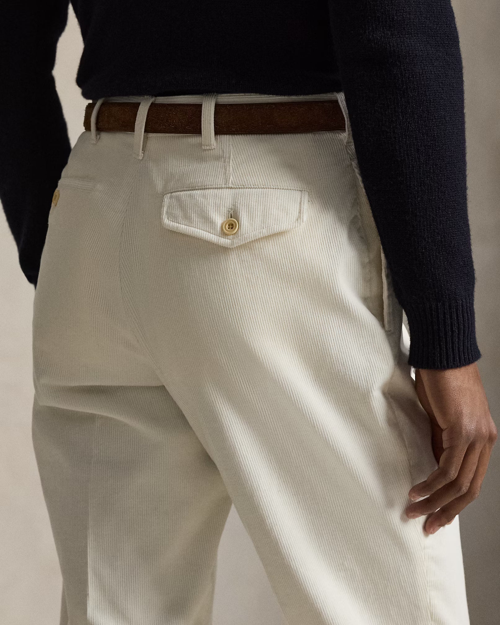 Pantalon en velours côtelé