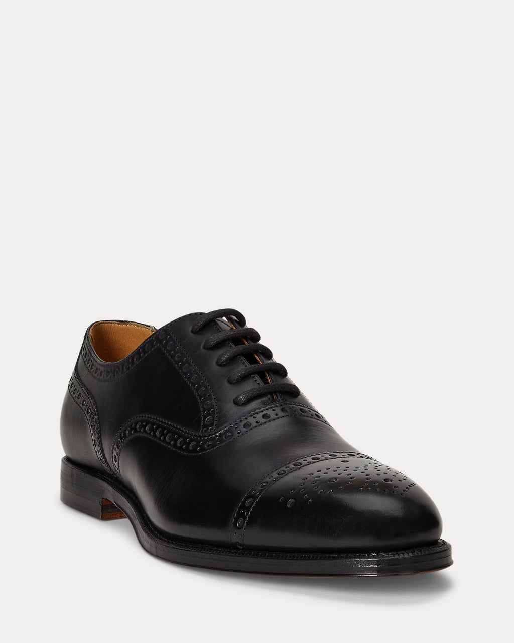 Chaussures Maestra à bout rapporté en vachette