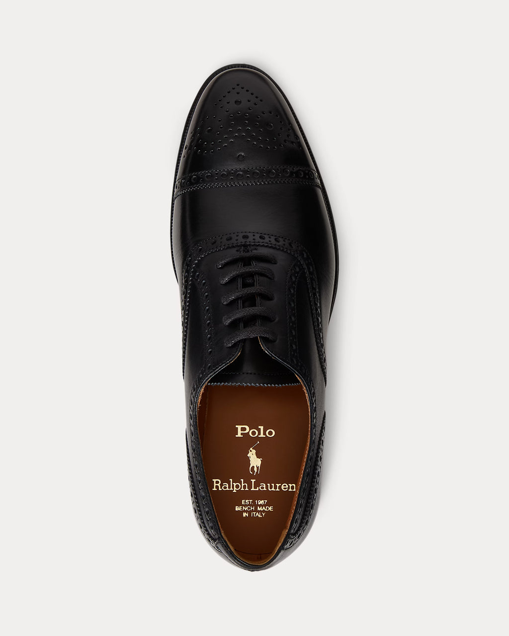 Chaussures Maestra à bout rapporté en vachette