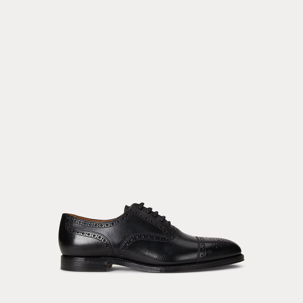 Chaussures Maestra à bout rapporté en vachette